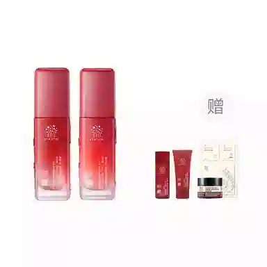 善草纪 玫瑰净皙亮采水乳护肤套装 滋养亮肤润泽 淡纹滋润维稳舒缓