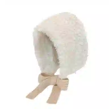 浪莎 可爱 护耳 保暖个性百搭帽子 冬季防寒纯色套头帽 聚酯纤维 毛绒帽 女款