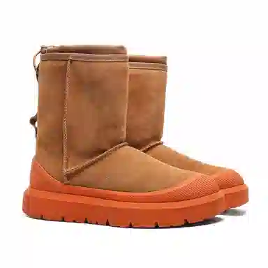 卡奇奥蒂 牛反绒 简约舒适百搭 雪地靴 男女同款