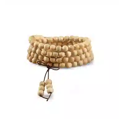 饰伴 奶馨木韵时尚优雅气质复古新中式国潮轻奢 精致小众新中式#好运#好运 檀木 手串 男女同款情侣款