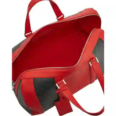 Ferragamo Travel Bag Red Grey