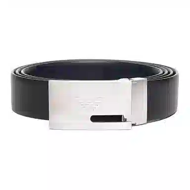 Emporio Armani Reversible Belt Black