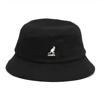 Kangol Canvas Bucket Hat Black