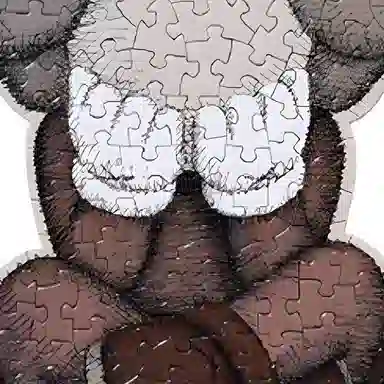 KAWS TOKYO FIRST Puzzle 100pcs