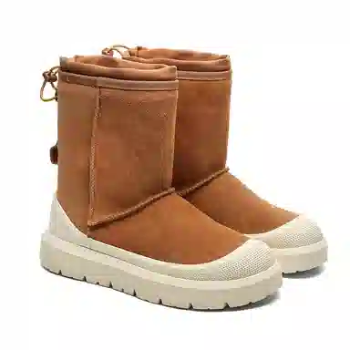 卡奇奥蒂 牛反绒 简约舒适百搭 雪地靴 男女同款