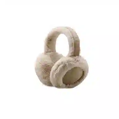 梦特娇 韩系秋冬纯色保暖防寒防冻百搭 仿兔毛 耳罩 男女同款情侣款