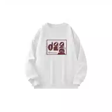 顶瓜瓜 加肥加大码时尚简约圆领宽松百搭舒适打底衣 男女同款