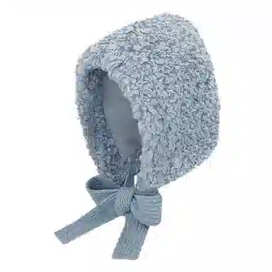 浪莎 可爱 护耳 保暖个性百搭帽子 冬季防寒纯色套头帽 聚酯纤维 毛绒帽 女款