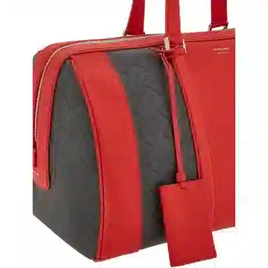 Ferragamo Travel Bag Red Grey
