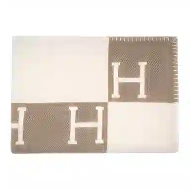 HERMES Avalon baby blanket