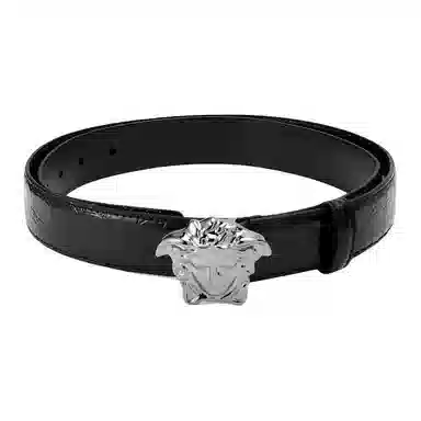 Versace Medusa Leather Belt