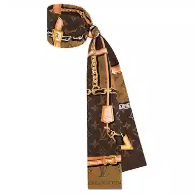 Louis Vuitton Monogram Silk Headband