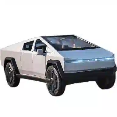 卡威 仿真特斯拉 合金小汽车越野车 成品模型