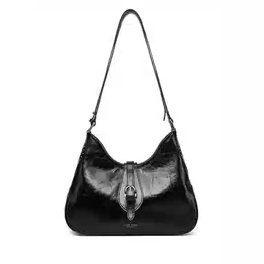 Pierre Cardin Vintage Leather Crossbody Bag Black Brown