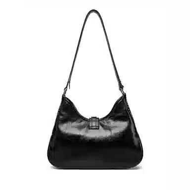 Pierre Cardin Vintage Leather Crossbody Bag Black Brown