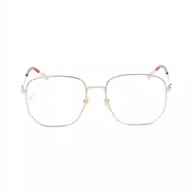 Gucci Transparent Gold Frame Optical Glasses