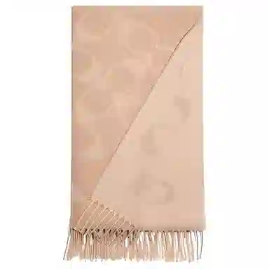 COACH Logo Print Scarf