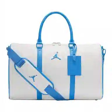 Jordan Monogram Travel Bag White