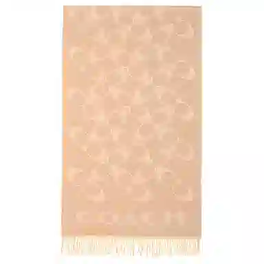 COACH Logo Print Scarf