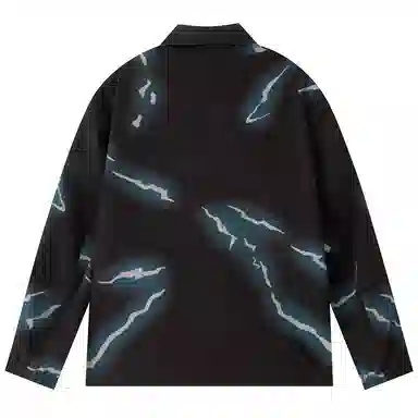 SPRAYGROUND Logo Shark Mouth Lightning Jacket