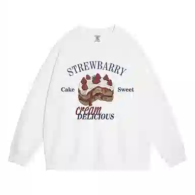 莫代尔 舒适亲肤卡通潮流休闲时尚印花圆领长袖可外穿打底衣 男女同款