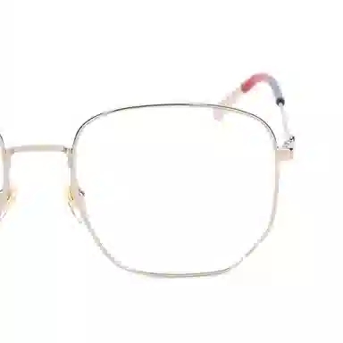 Gucci Transparent Gold Frame Optical Glasses