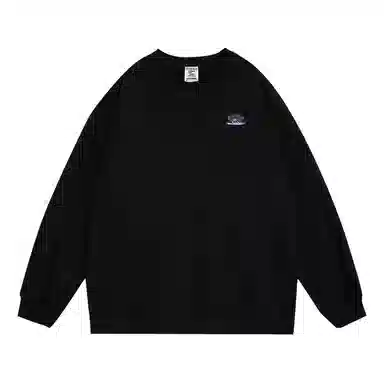 莫代尔 舒适亲肤卡通潮流休闲时尚圆领长袖可外穿打底衣 男女同款