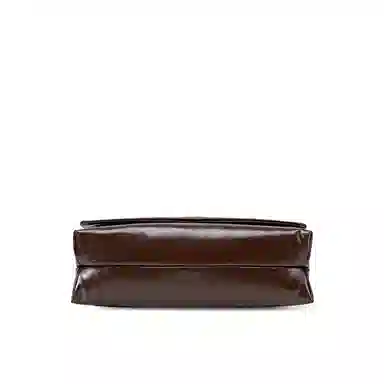 Pierre Cardin Vintage Waxed Leather Shoulder Bag