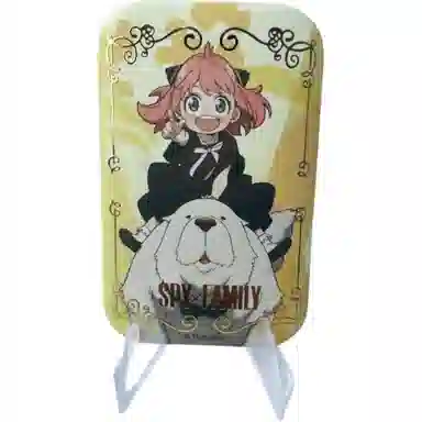 谷娘 间谍过家家烫金方形 徽章