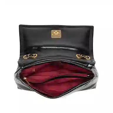 Pierre Cardin Vintage Waxed Leather Shoulder Bag