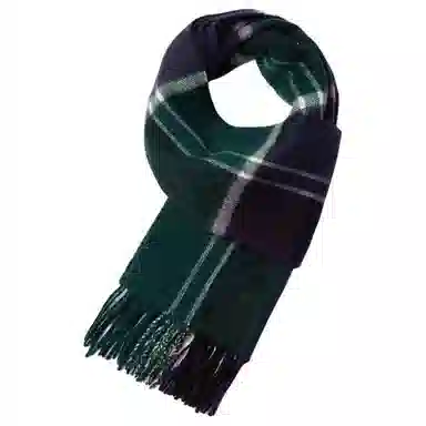 红豆 保暖加厚简约简单英伦格时尚 羊毛 绒线围巾 女款