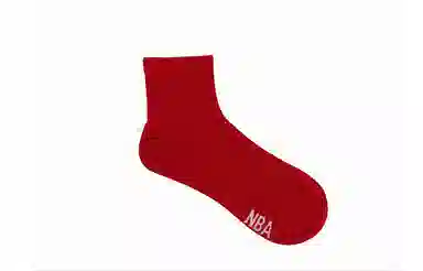 NBA Logo Socks 5-Pack White