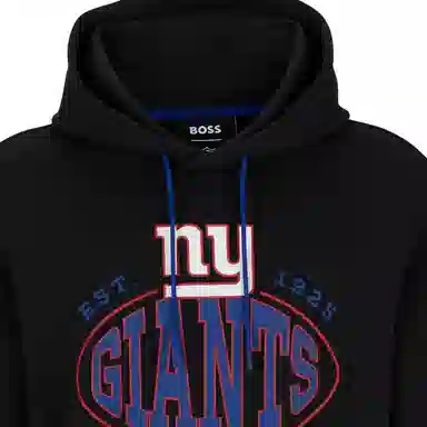 HUGO BOSS BOSS X NFL Cotton-Blend Hoodie With Collaborative Branding