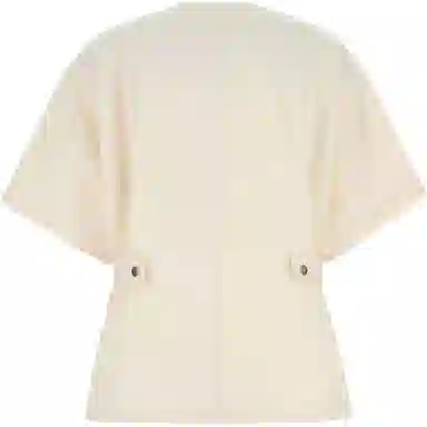 Jil Sander FW24 Single-Breasted Shirt White