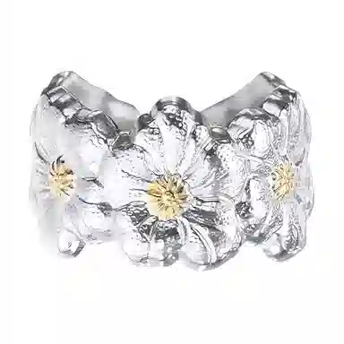 Buccellati Blossoms Silver Ring