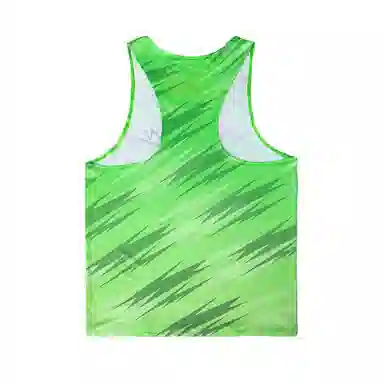 音速猫 速干无袖跑步健身透气薄款百搭背心 男女同款 盛夏绿