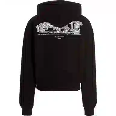 OFF-WHITE SS22 Hoodie Black