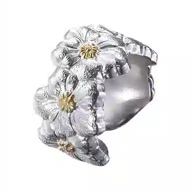 Buccellati Blossoms Silver Ring