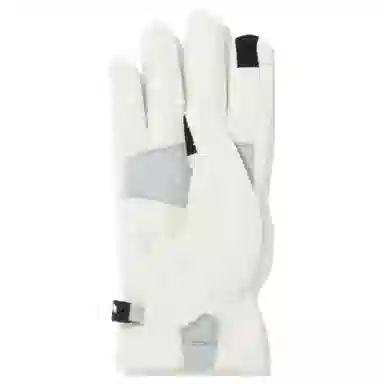 The North Face Logo Gloves White