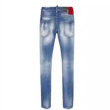 DSQUARED2 SS22 Distressed Jeans Blue