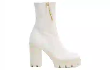 Giuseppe Zanotti 11cm White Ankle Boots