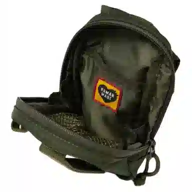 HUMAN MADE Nylon Mini Crossbody Bag Olive