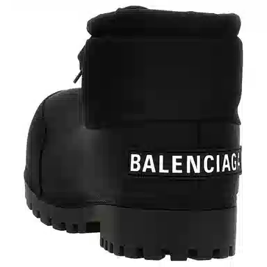 Balenciaga Short Boots Black