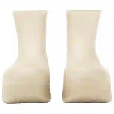 Bottega Veneta Puddle Rubber Boots White