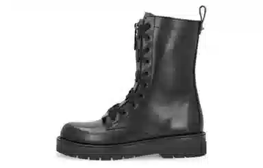Valentino Martin Boots Black