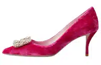 Roger Vivier Flower Strass 6.5cm