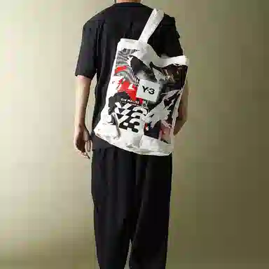 Y-3 CH1 logo Tote