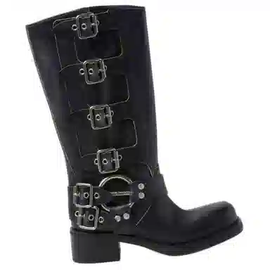 Miu Miu High Boots Black