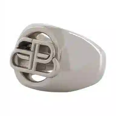 Balenciaga BB Logo Ring