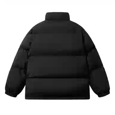 啄木鸟 纯色简约潮流宽松百搭立领加厚棉服 男女同款 深灰